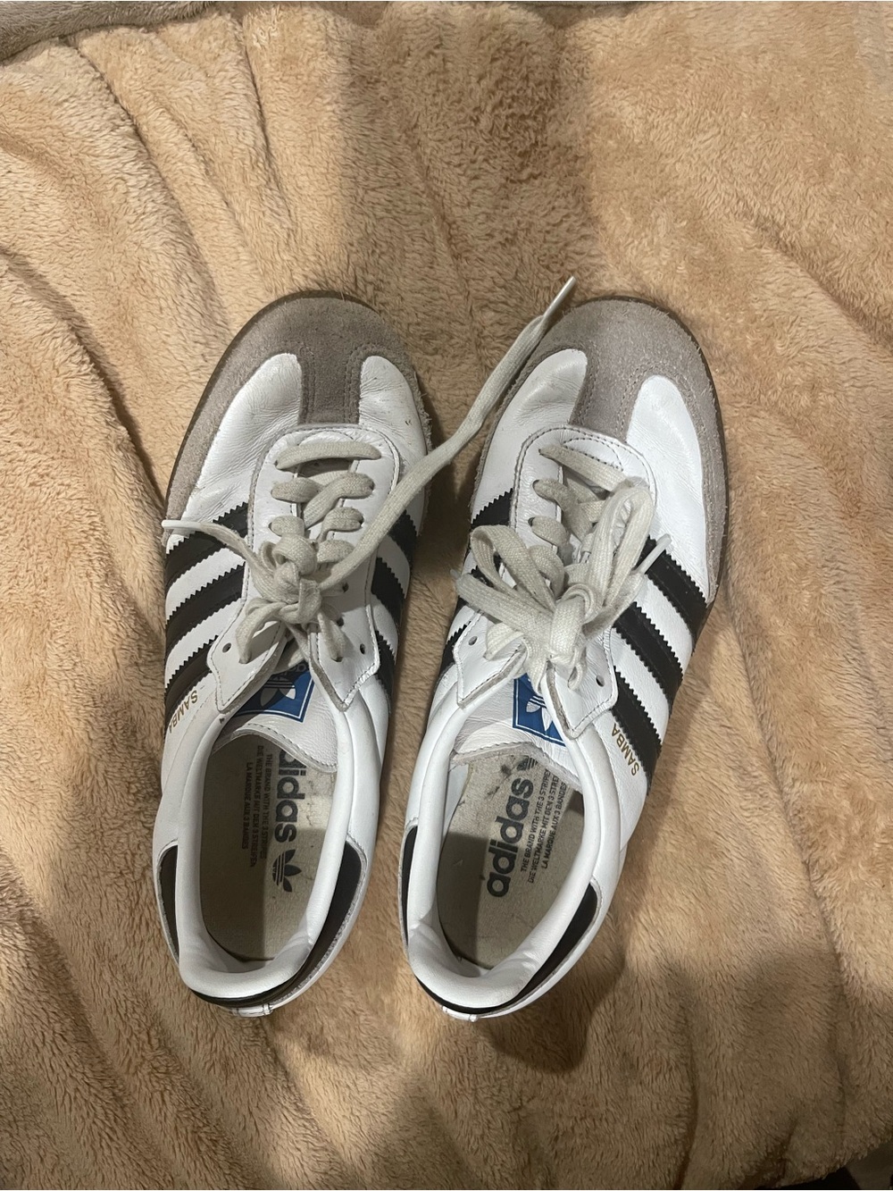 adidas Samba Men’s Sneakers in White, Black and Gray